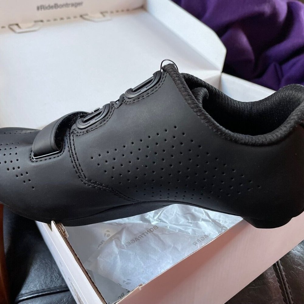 Bontrager Cortado Women's/Unisex Road Bike Shoes 37EU, 5.5US, 4.5UK Black - Picture 2 of 5